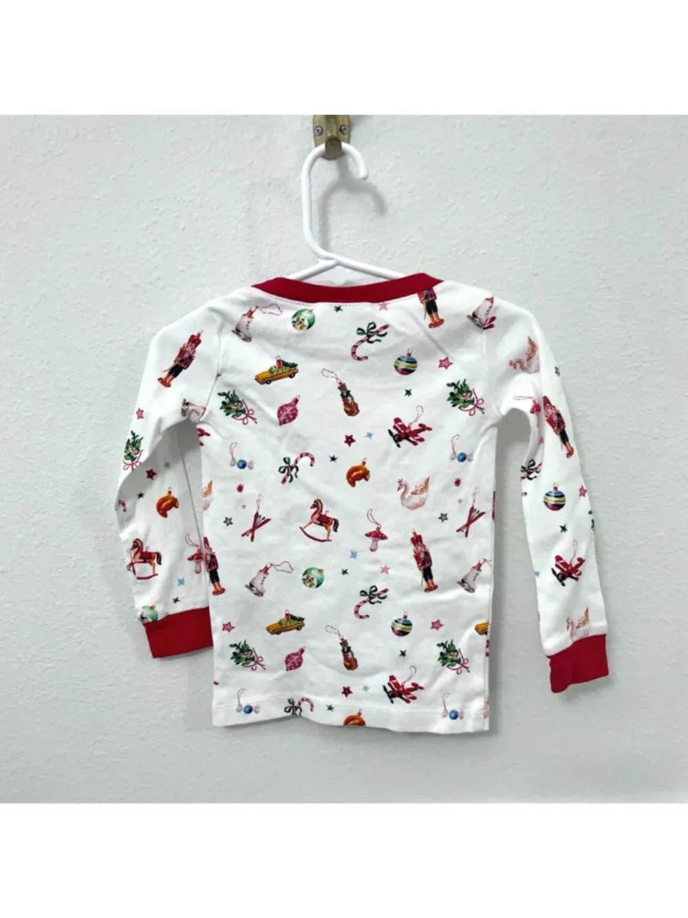 LAKE Christmas Holiday Long Sleeve Pajama Top Size 3T Christmascore Vintage